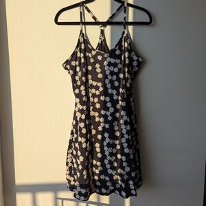 Outdoor Voices Exercise Dress, Daisy Print, Size L